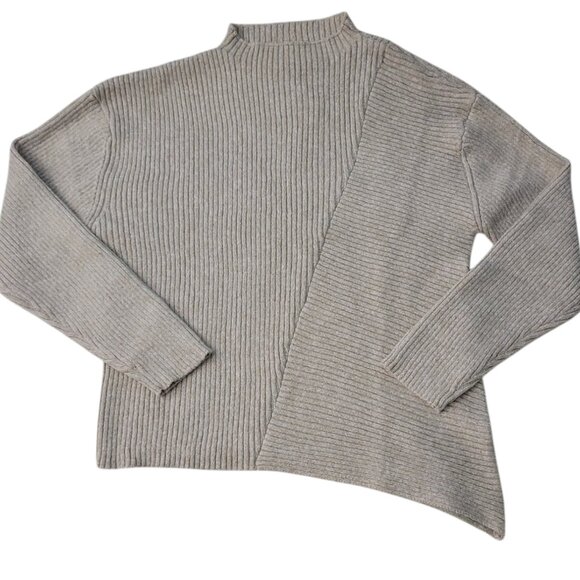 Edited by Remi Bader Women's Black Ribbed Sweater/NWT/1X - Picture 6 of 13